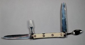 Travelling Cutlery Set by French School